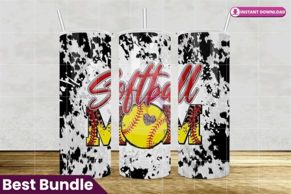 softball-mom-cowhide-tumbler-png