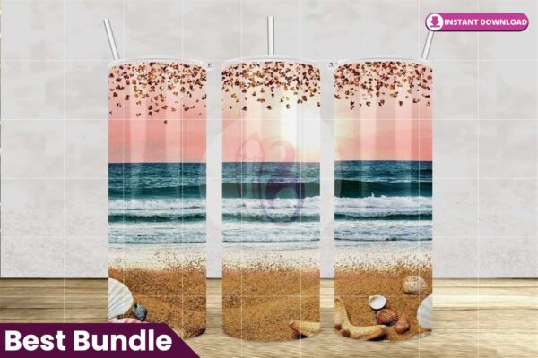 tumbler-ocean-beach-sunrise-sublimation