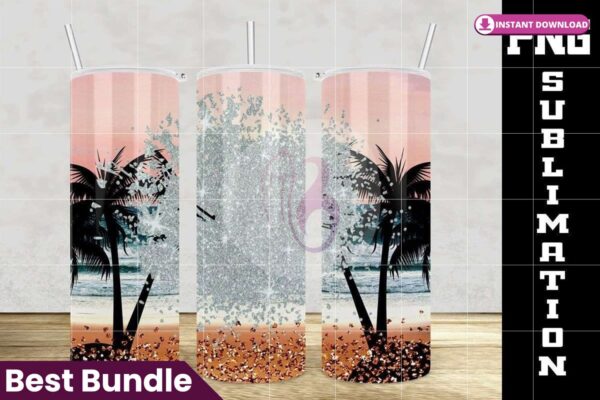 beach-palm-tree-splash-20oz-tumbler