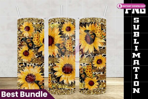20oz-sunflower-butterfly-gold-glitter