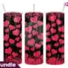 Valentine Pink Heart Glitter Tumbler valentine-pink-heart-glitter-tumbler