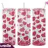 valentine-pink-heart-glitter-tumbler