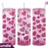valentine-pink-heart-glitter-tumbler