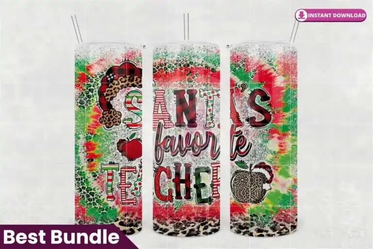 20oz-skinny-tumbler-santa-teacher
