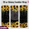 Tumbler Sublimation Sunflower tumbler-sublimation-sunflower