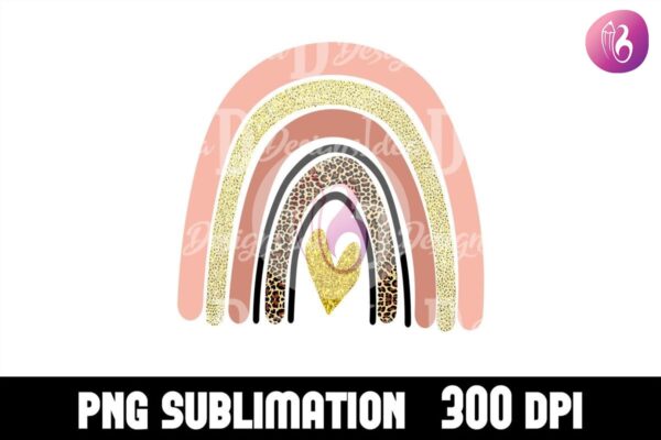 heart-pink-rainbow-sublimation-png