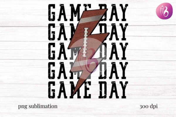 game-day-lightning-bolt-sublimation-png