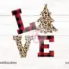 Love Christmas Tree Sublimation Png love-christmas-tree-sublimation-png
