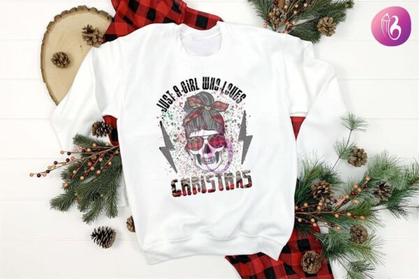 skull-just-a-girl-who-loves-christmas