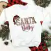 Santa Baby Leopard Santa Hat Sublimation santa-baby-leopard-santa-hat-sublimation