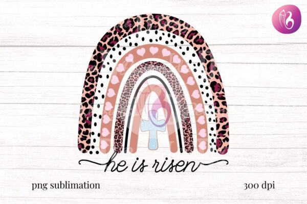 easter-rainbow-he-is-risen-sublimation