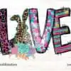 easter-love-bunny-leopard-flower
