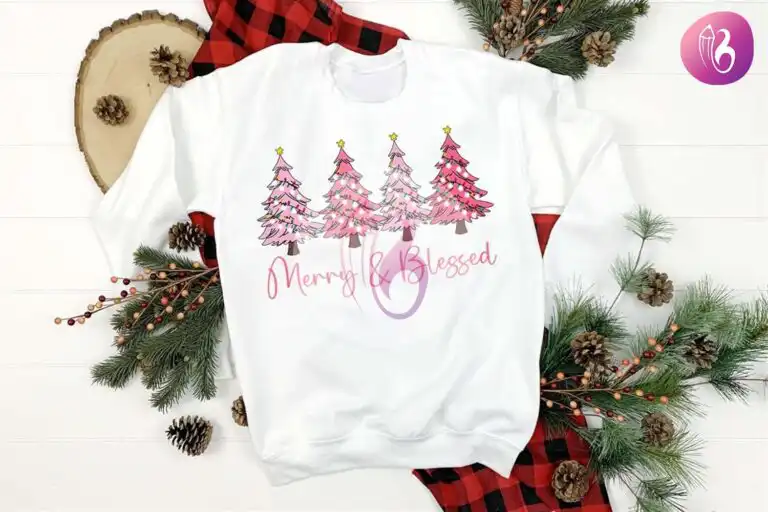 pink-christmas-tree-merry