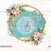 wreath-rustic-wood-flower-gold-glitter