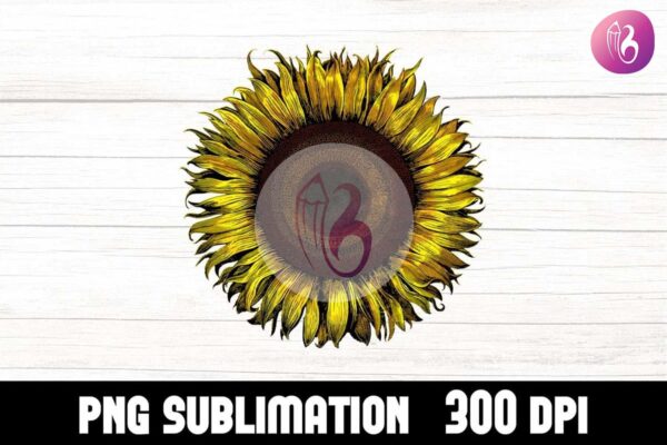 sunflower-sublimation-png