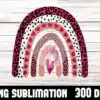 rainbow-glitter-heart-sublimation-png