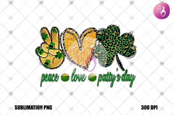 peace-love-pattys-day-sublimation