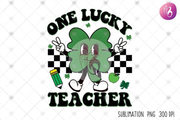 one-lucky-teacher-stpatricks-day