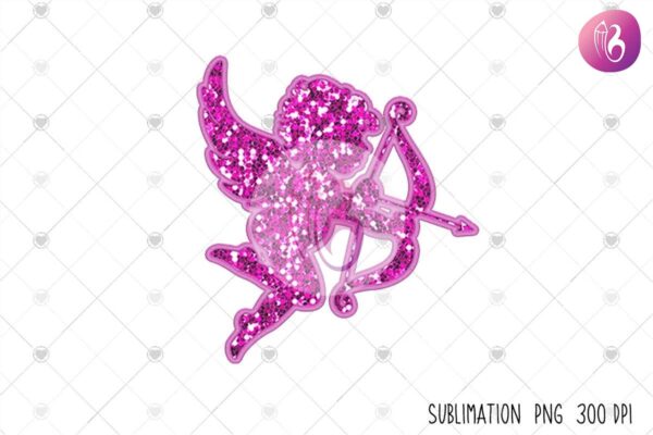 valentines-cupid-faux-sequn-glitter