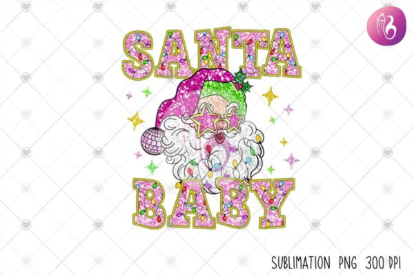 christmas-fuax-sequin-santa-baby
