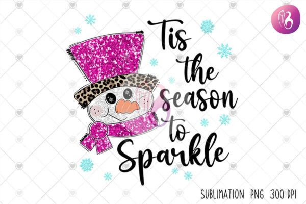 snowman-tis-the-season-to-sparkle-sequin