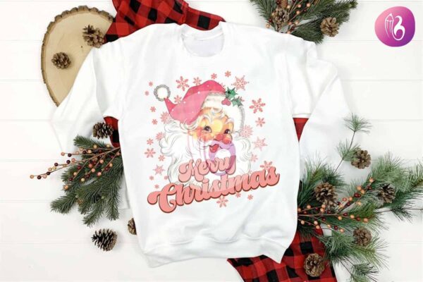 santa-pink-merry-christmas-sublimation