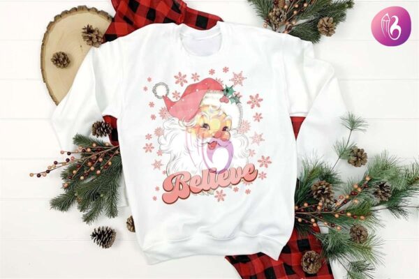 santa-claus-believe-pink-christmas-png