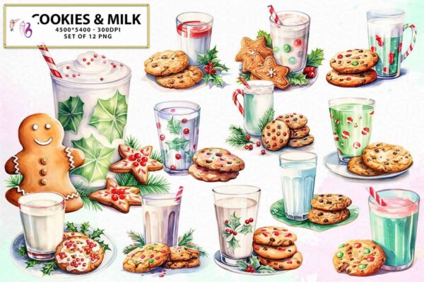 christmas-cookies-and-milk-sublimation