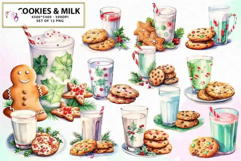 christmas-cookies-and-milk-sublimation