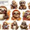 cute-autumn-sloth-sublimation-clipart