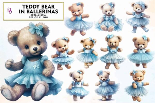 teddy-bear-in-ballerinas-sublimation