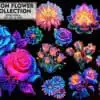 Neon Flower Collection Sublimation neon-flower-collection-sublimation