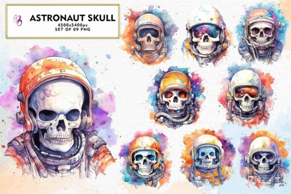 watercolor-astronaut-skull-sublimation