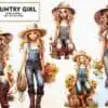 Country Girl Sublimation Clipart country-girl-sublimation-clipart