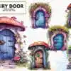 fairy-door-watercolor-sublimation