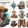 pirate-collection-sublimation-clipart