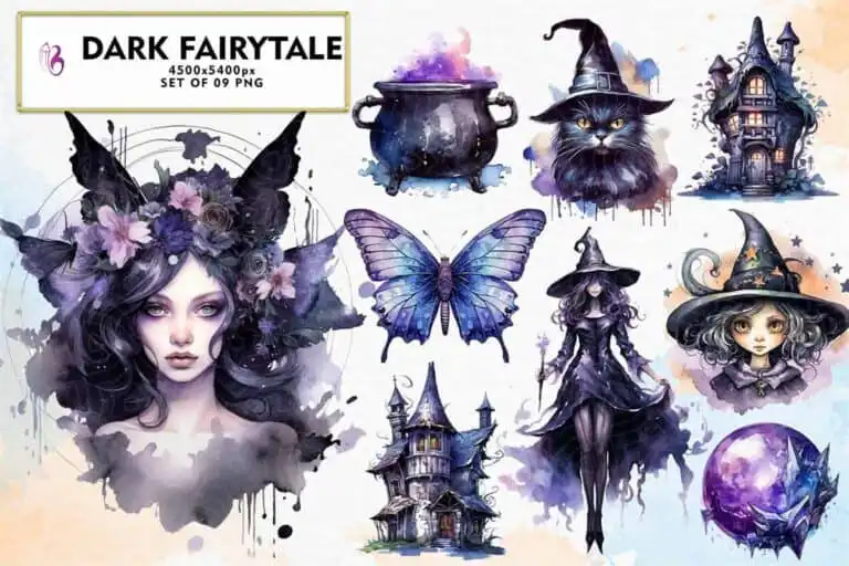 dark-fairytale-watercolor-sublimation