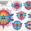 dragonfly-mandala-sublimation-clipart