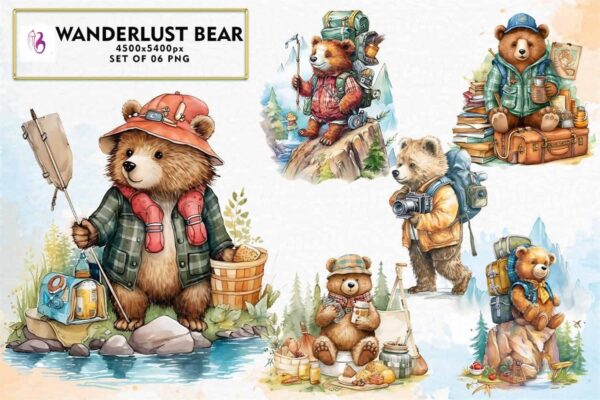 wanderlust-bear-watercolor-sublimation