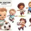 Baby Soccer Watercolor Sublimation baby-soccer-watercolor-sublimation