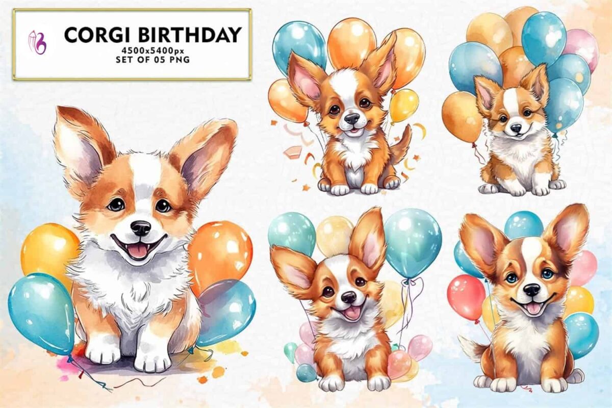 corgi-birthday-sublimation-clipart
