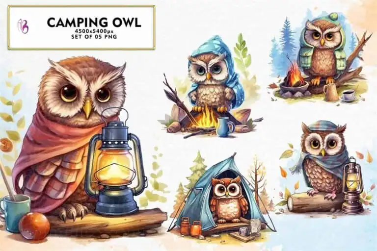 camping-owl-sublimation-clipart
