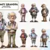 Grumpy Grandpa Sublimation Clipart grumpy-grandpa-sublimation-clipart