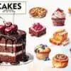 Set of Cake Watercolor Sublimation set-of-cake-watercolor-sublimation