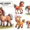 baby-horse-watercolor-sublimation