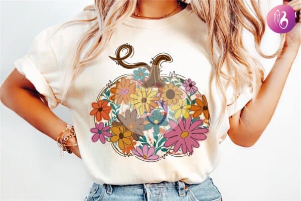 boho-floral-fall-pumpkin-png