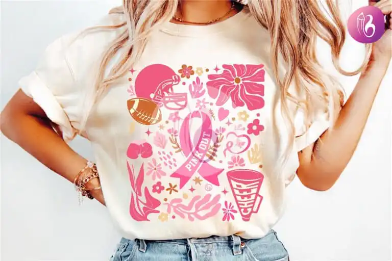 boho-football-breast-cancer-png