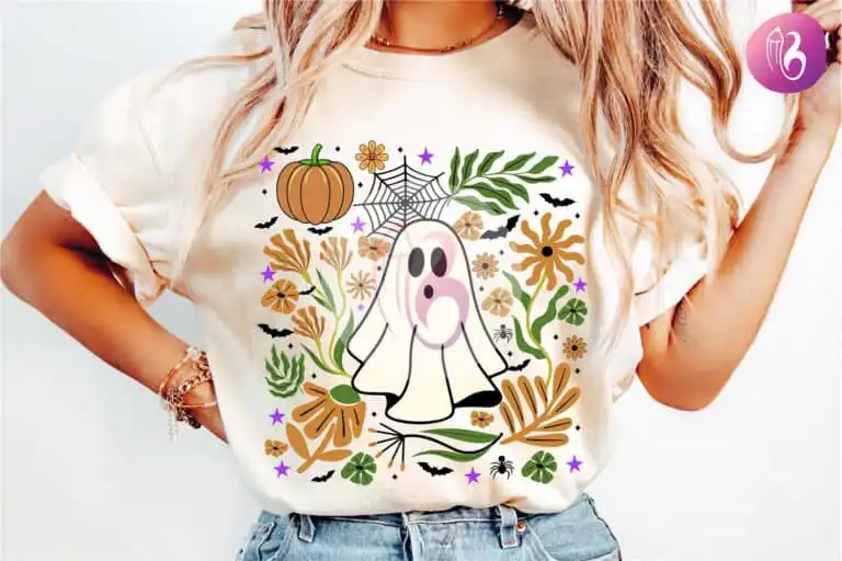 retro-boho-fall-floral-ghost-png