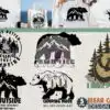camping-bear-t-shirt-design-bundle