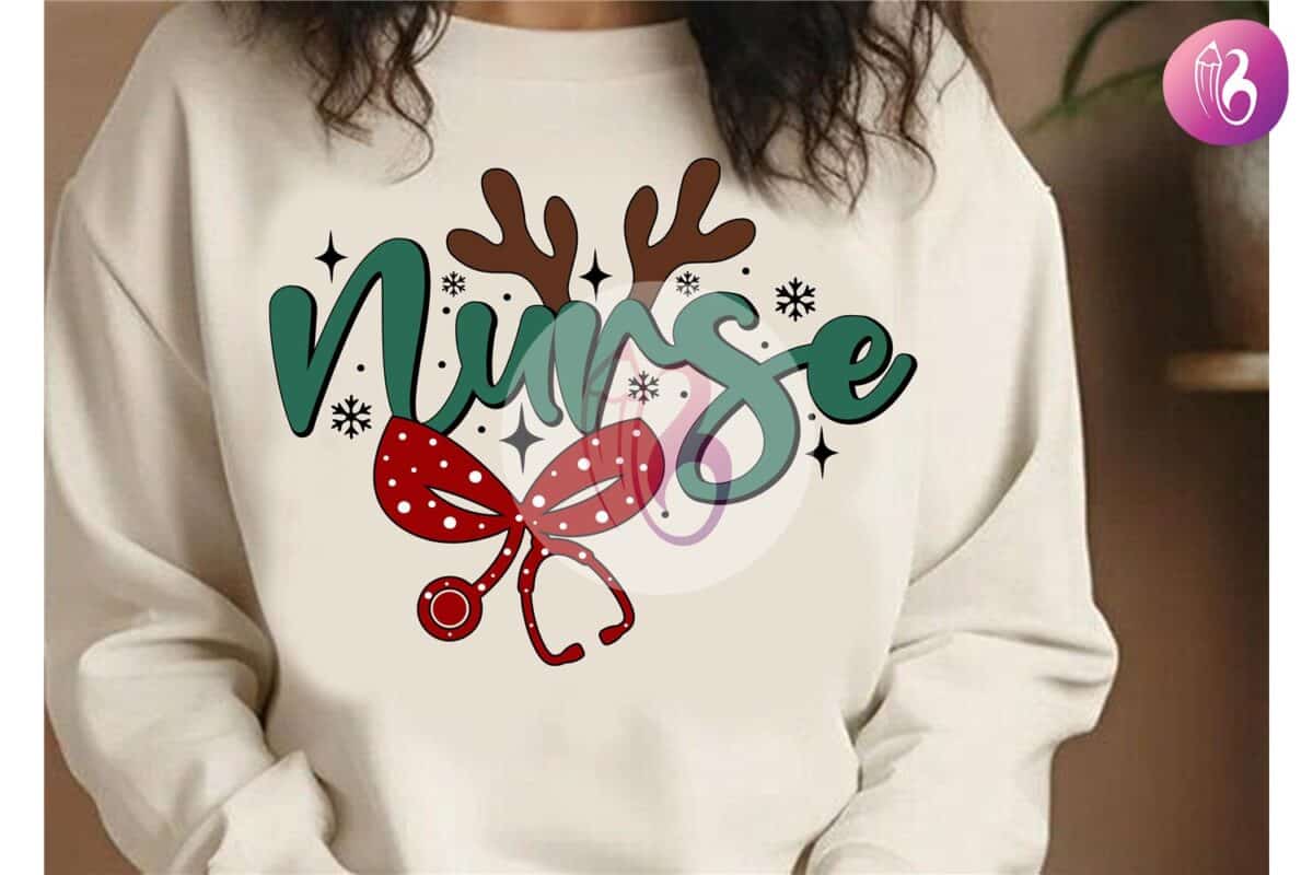 nurse-christmas-stethoscope-t-shirt-svg